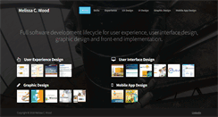 Desktop Screenshot of melissacwood.com