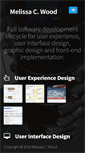 Mobile Screenshot of melissacwood.com